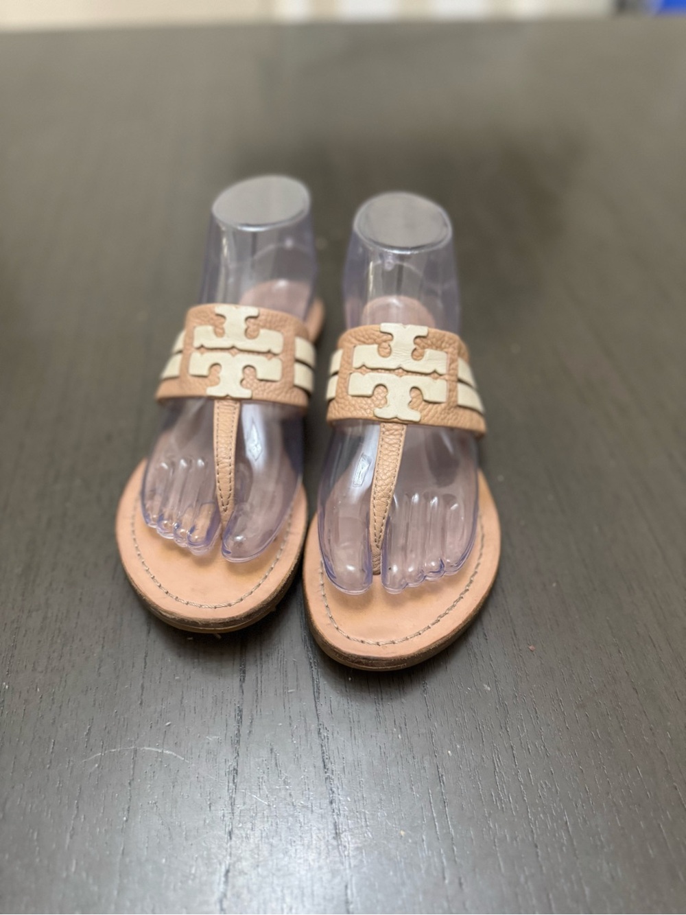 Tory Burch Leigh Sandals Light Makeup Sz 7.5